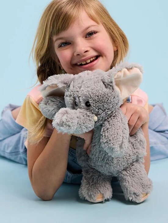 Warmies Other - Gray Elephant Warmies NWT Lavender Weighted